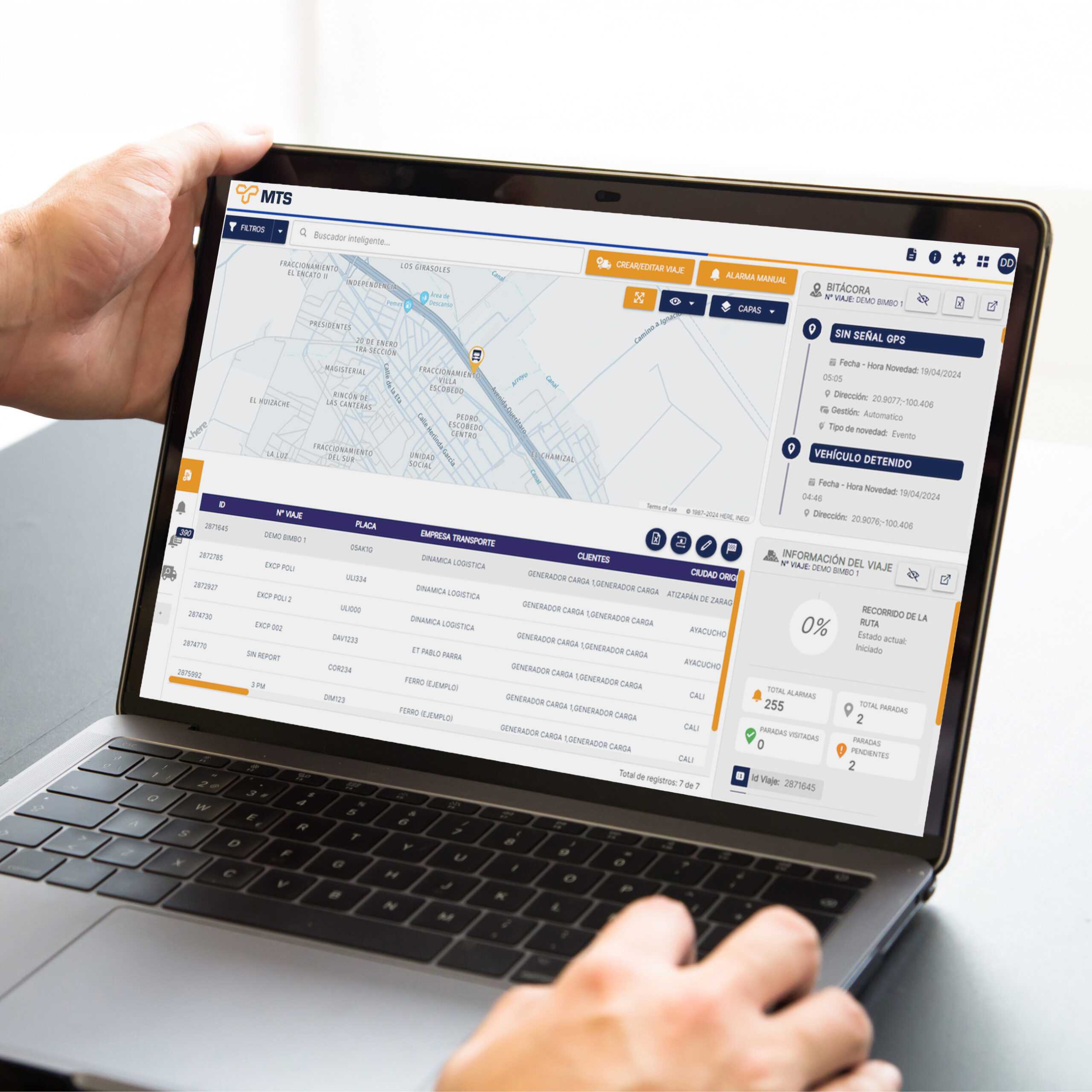logistica 2600 - laptop